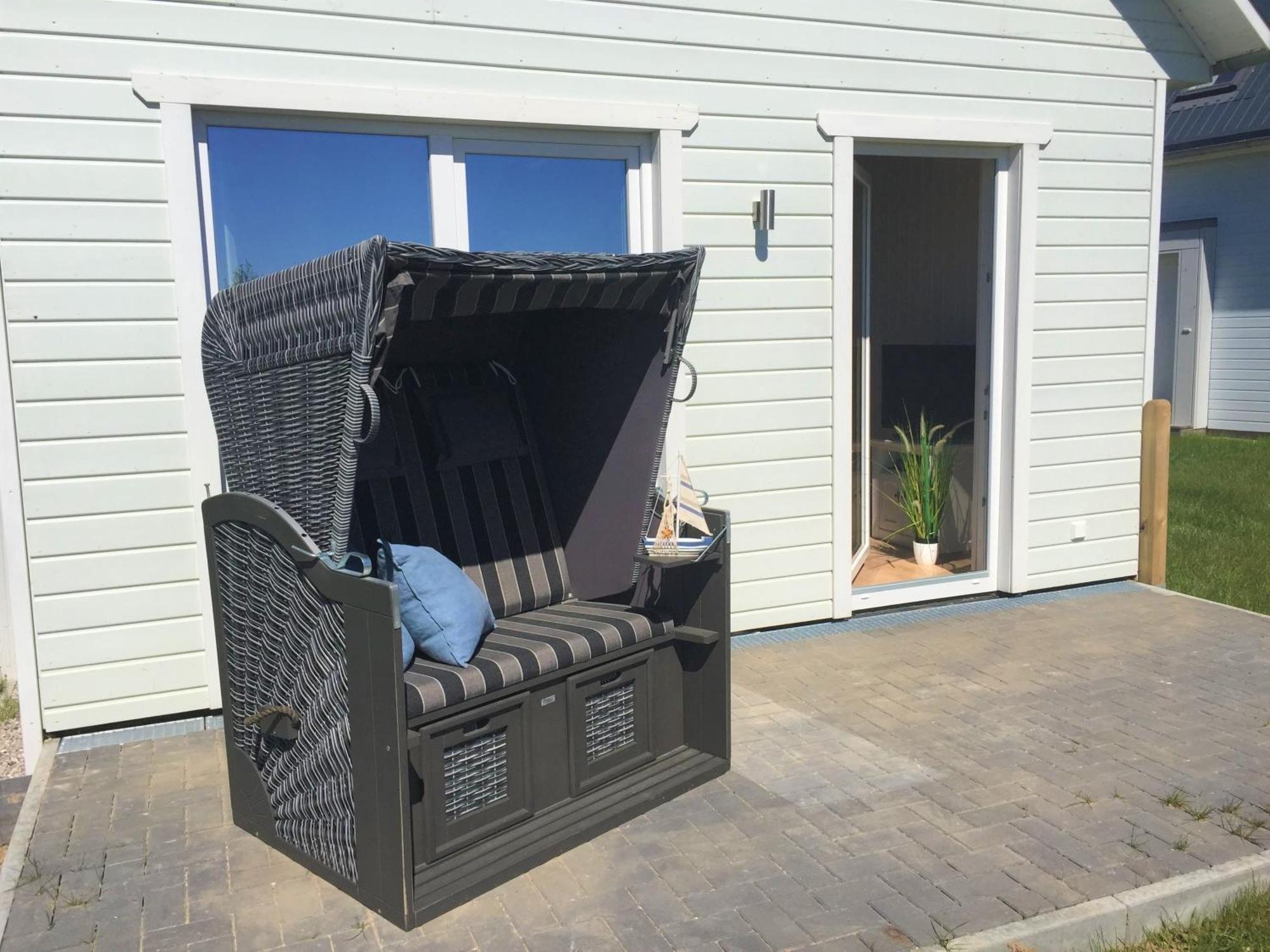 Ferienhaus Skipper Hus By Seeblick Ferien Oro, Kamin,Sauna Olpenitz Bagian luar foto